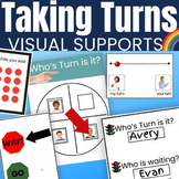 Taking Turns Autism Visual Supports to Teach Turn Taking