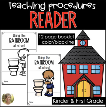 Preview of The Bathroom Reader Back to School Teaching Procedures & Expectations Routines