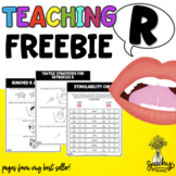 Teaching R Freebie - Stimulability Starter Kit