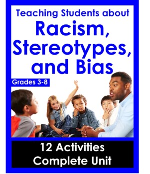 Preview of Teaching Race, Racism and Bias (Gr 3-8) Black History Month BLM ideas