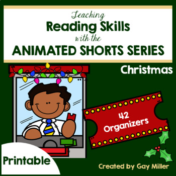 Preview of Teaching Reading with Animated Short Films Christmas | Printable Version