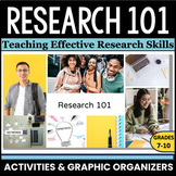 Effective Online Research Skills Research Graphic Organize