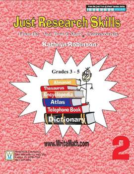 Preview of Teaching Research Skills Worksheets - Language Arts - FULL YEAR