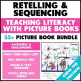 Retelling and Sequencing Worksheets with Pictures for Teac