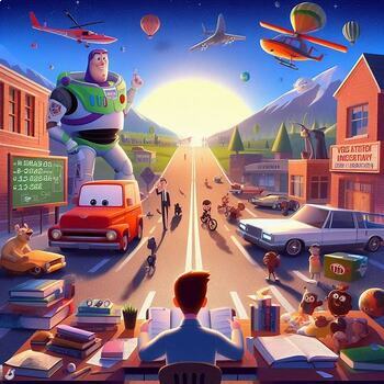 Preview of Teaching Science with Pixar Movies Lesson BUNDLE