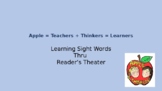 Teaching Sight Words With Reader's Theater Part 1