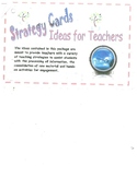 Teaching Strategies - End of lesson/series of lessons to c