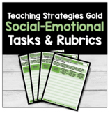 Teaching Strategies GOLD Social-Emotional Tasks & Rubrics 