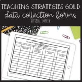 Teaching Strategies Gold (TSG) Preschool Data Collection F