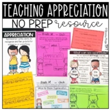 Teaching Students Appreciation NO PREP Printable Unit