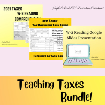 Preview of Teaching Taxes Bundle