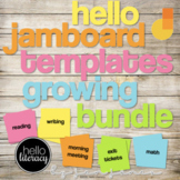 Teaching Templates Growing Bundle compatible with Google J
