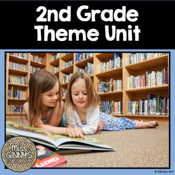 Preview of Teaching Theme - Central Message - Theme Fiction Unit 2nd Grade