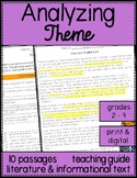 Theme Passages with Questions - Printable & Distance Learning