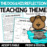 Teaching Theme The Dog and His Reflection | Aesop's Fables