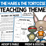 Teaching Theme The Hare and the Tortoise | Aesop's Fable