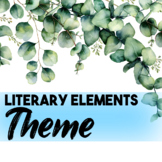 Teaching Theme in Literature - Lesson and Cloze Notes Grap