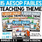 Teaching Theme with Aesop's Fables Bundle - Volume One, Vo