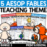 Teaching Theme with Aesop's Fables Bundle Volume Three