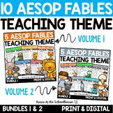 Teaching Theme with Aesop's Fables Bundle -  Volume One & 