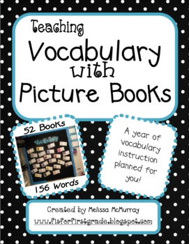Preview of Teaching Vocabulary with Picture Books - A Year's Worth of Lessons