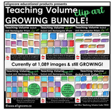 Teaching Volume Clip Art Growing Bundle