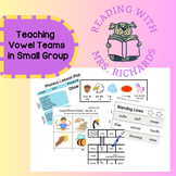 Teaching Vowel Teams in Small Groups