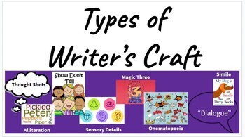 Preview of Teaching Writer's Craft Narrative Writing