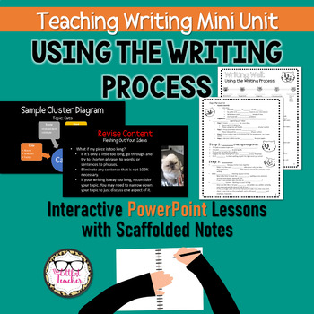 Preview of Teaching Writing Using the Writing Process for High School Composition Mini Unit