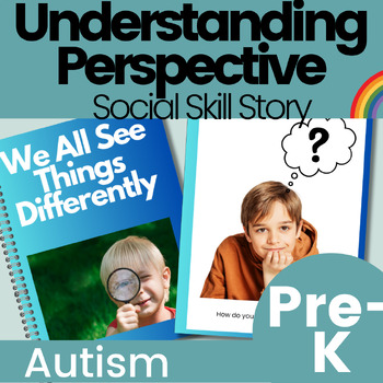 Preview of Autism Social Skill Story about Perspective or Point of View Theory of Mind