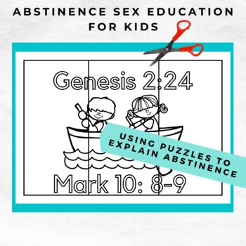 Preview of Abstinence Sex Education- Teaching Sex Ed to Kids