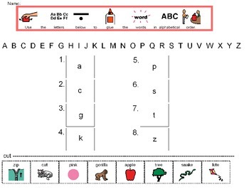 Teaching Alphabetical Order With Children With Autism Or Other