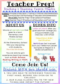 Preview of Teaching and Training Program Flyer