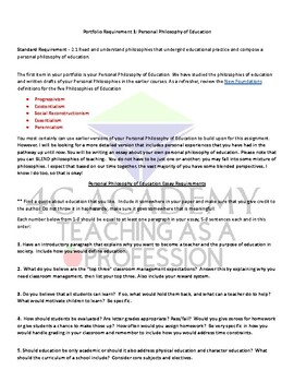 Preview of Teaching as a Profession - Philosophy of Education