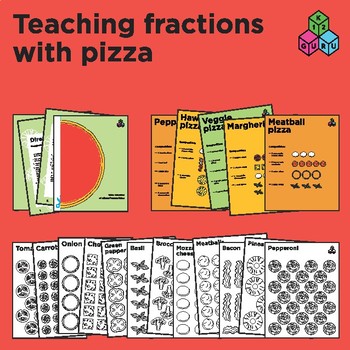 Preview of Teaching fractions with pizza