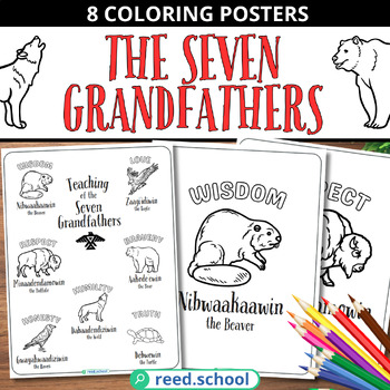 Preview of Teaching of the Seven Grandfathers: Free Coloring Book Introduction