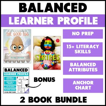 Preview of Teaching the Balanced Learner Profile with Picture Books | PYP Activity Bundle