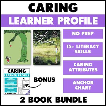 Preview of Teaching the Caring Learner Profile with Picture Books | PYP Activity Bundle