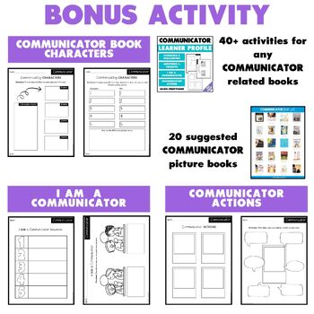 Teaching The Communicator Learner Profile Picture Books Pyp Activity