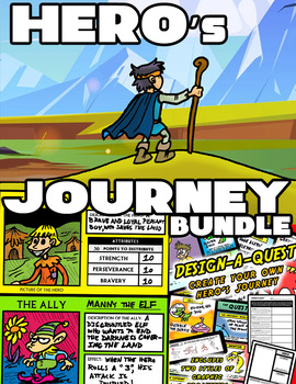Preview of Teaching the Hero's Journey Bundle