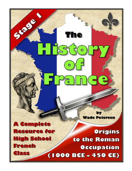 Preview of Teaching the History of France (Complete Bundle: Stages 1, 2, 3, 4)