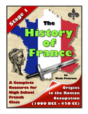 Teaching the History of France (Complete Bundle: Stages 1,