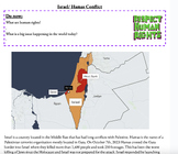 Teaching the Israel / Hamas War (ENGLISH + SPANISH)