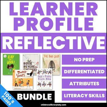 Preview of Teaching the Reflective Learner Profile with Picture Books | PYP Activity Bundle