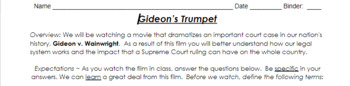 Preview of Teaching the Supreme Court with Gideon's Trumpet