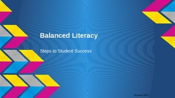 Preview of Teaching with Balanced Literacy