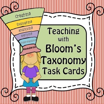 Preview of Teaching with Bloom's Taxonomy:  Task Cards