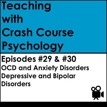 Preview of Crash Courses Psychology Package (Depressive and Anxiety Disorders)