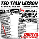 10 Ways to Have a Better Conversation TED Talk Lesson