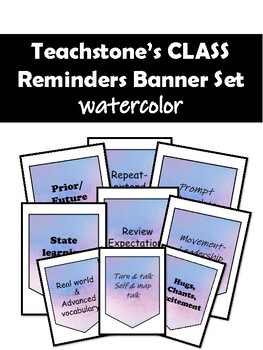 Preview of Teachstone CLASS reminders banner